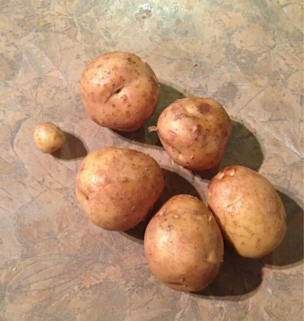 6 potatoes